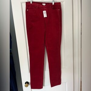 NWT J. Jill Corduroy Pants